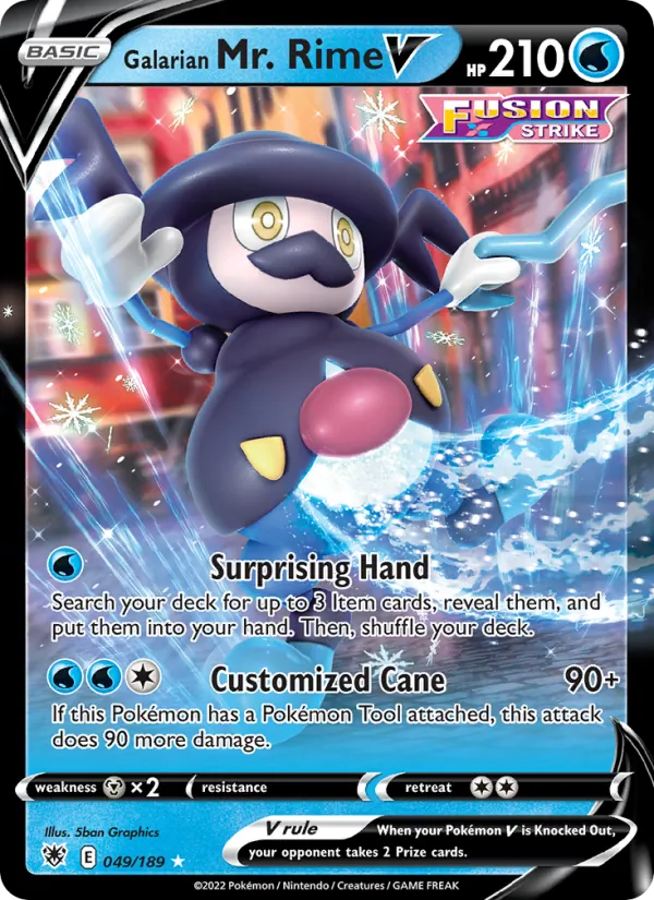 Galarian Mr. Rime V #049/189