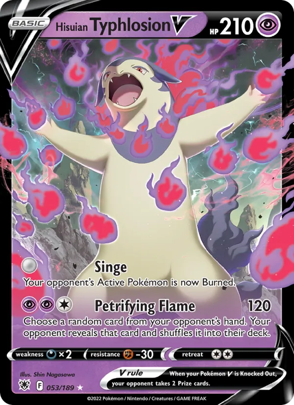 Hisuian Typhlosion V #053/189