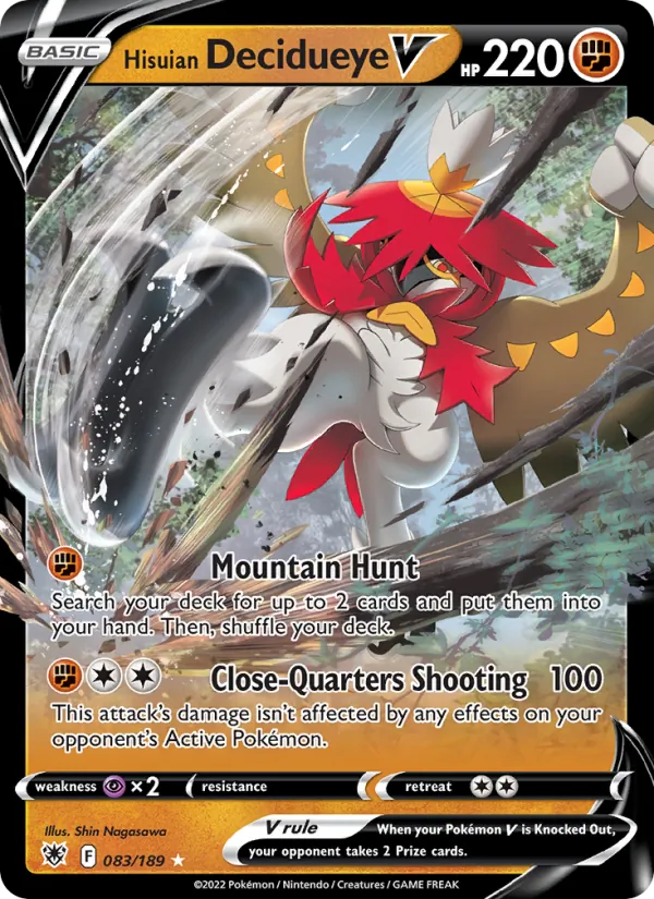 Hisuian Decidueye V #083/189