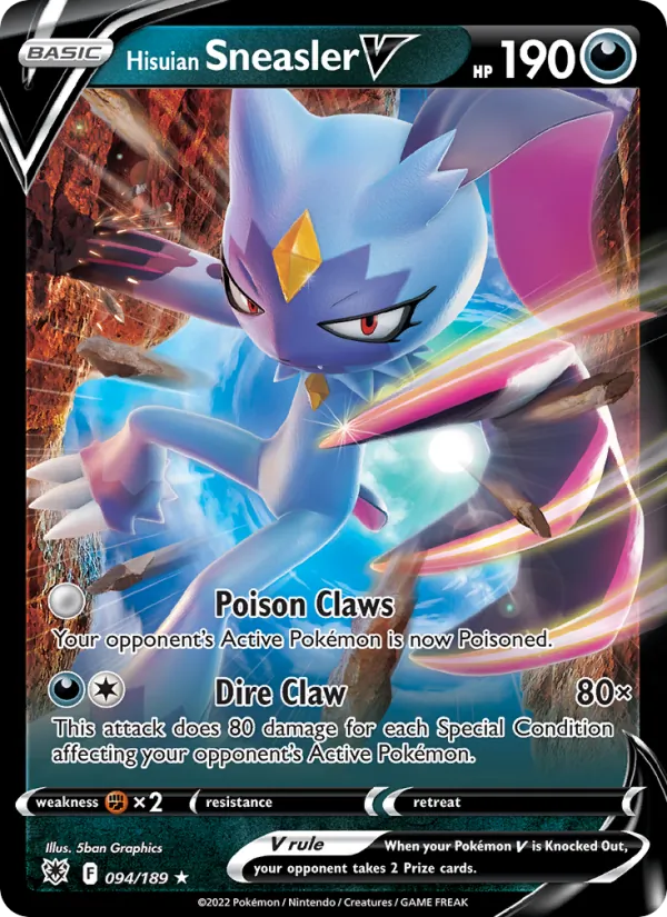 Hisuian Sneasler V #094/189
