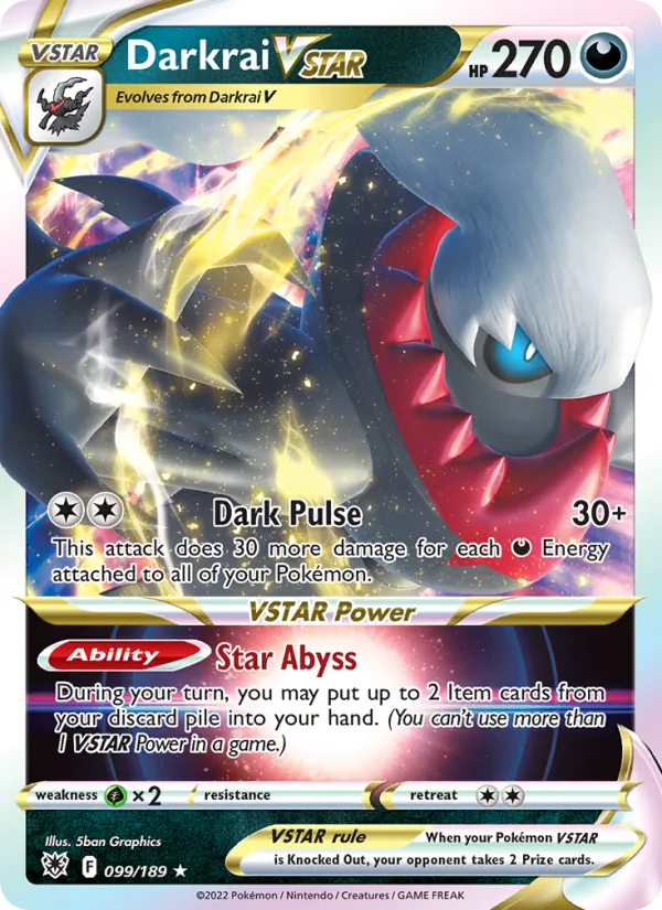 Darkrai VSTAR #099/189