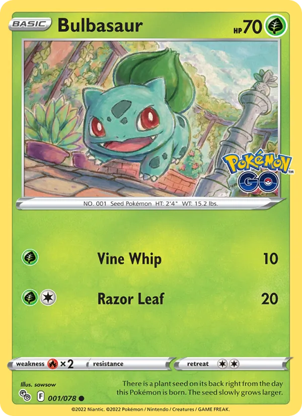 Bulbasaur #001/78