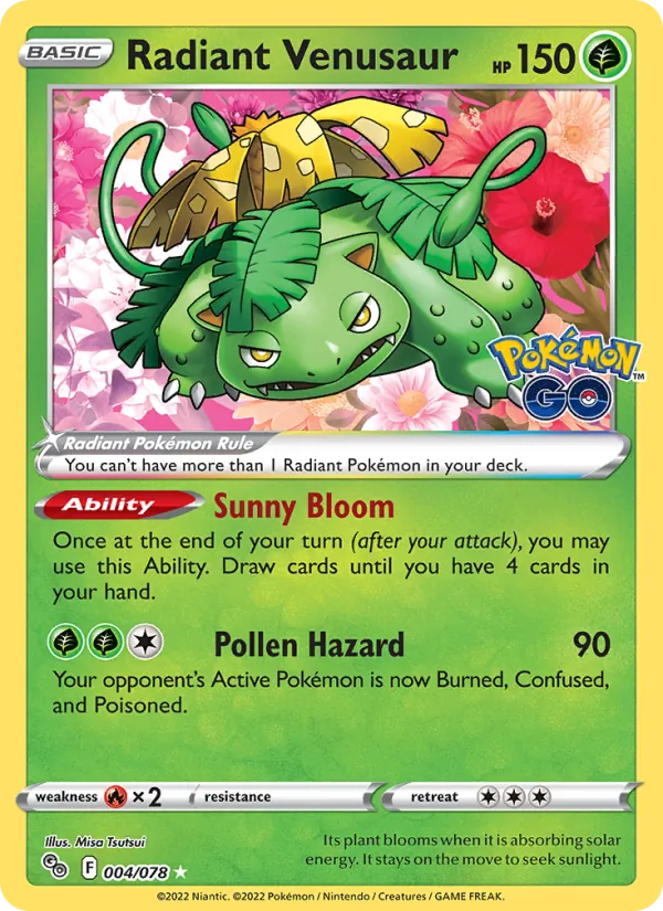 Radiant Venusaur #004/78