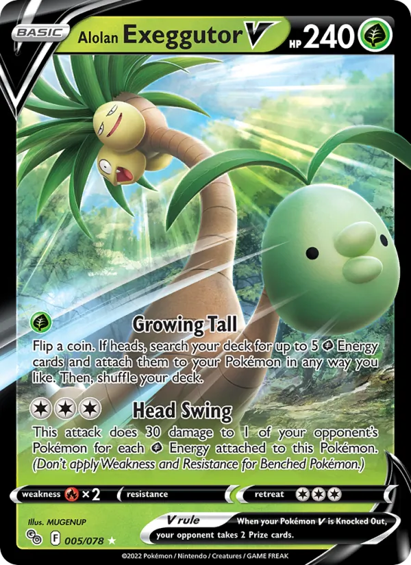 Alolan Exeggutor V #005/78
