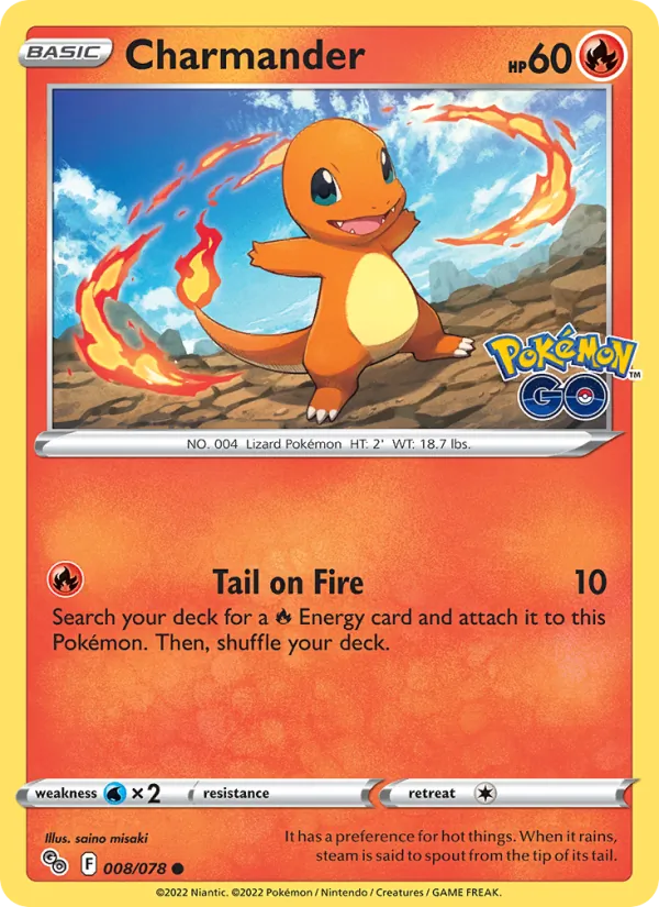 Charmander #008/78