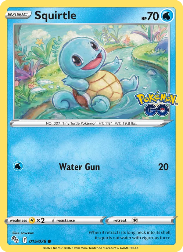 Squirtle #015/78