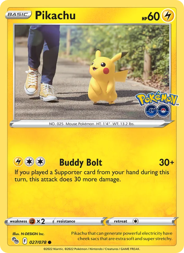 Pikachu #027/78