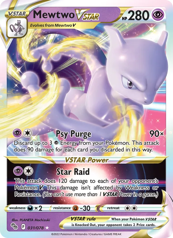 Mewtwo VSTAR #031/78