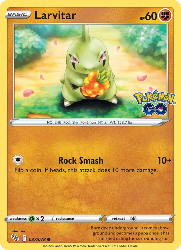 Larvitar #037/78