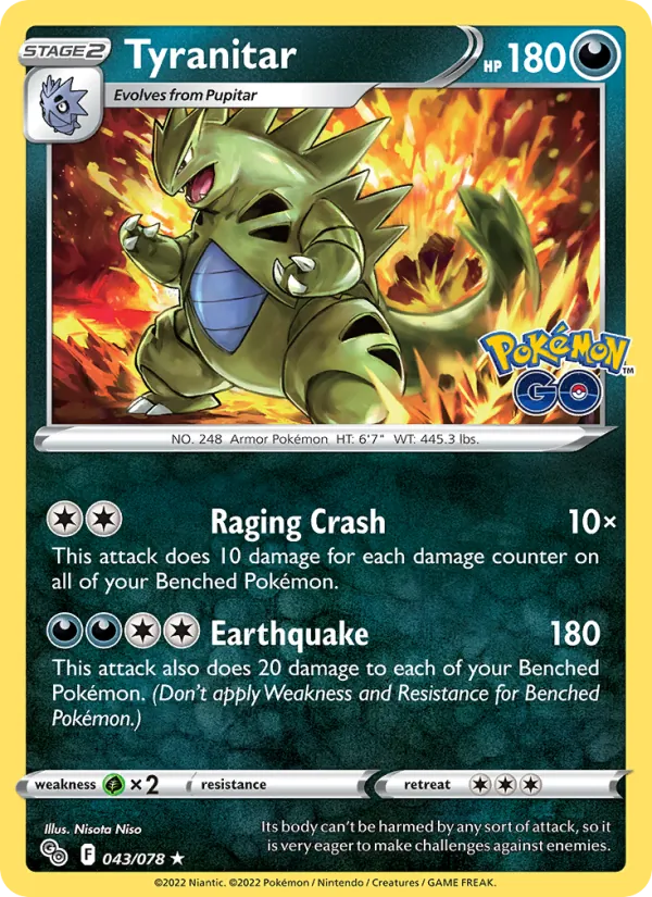 Tyranitar #043/78