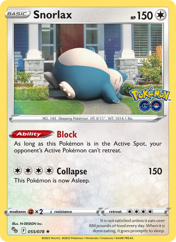 Snorlax #055/78