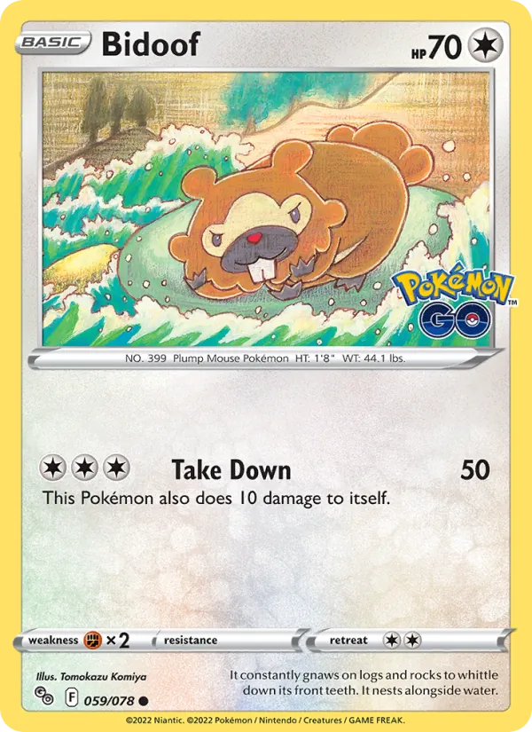 Bidoof #059/78