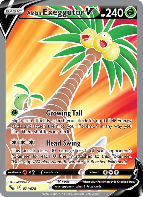 Alolan Exeggutor V #071/78