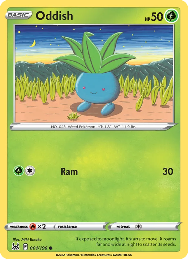 Oddish #001/196