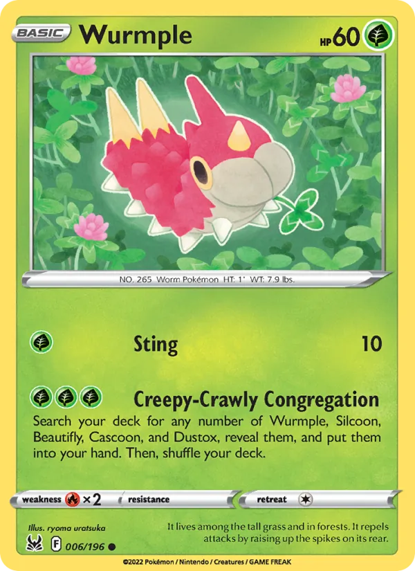 Wurmple #006/196