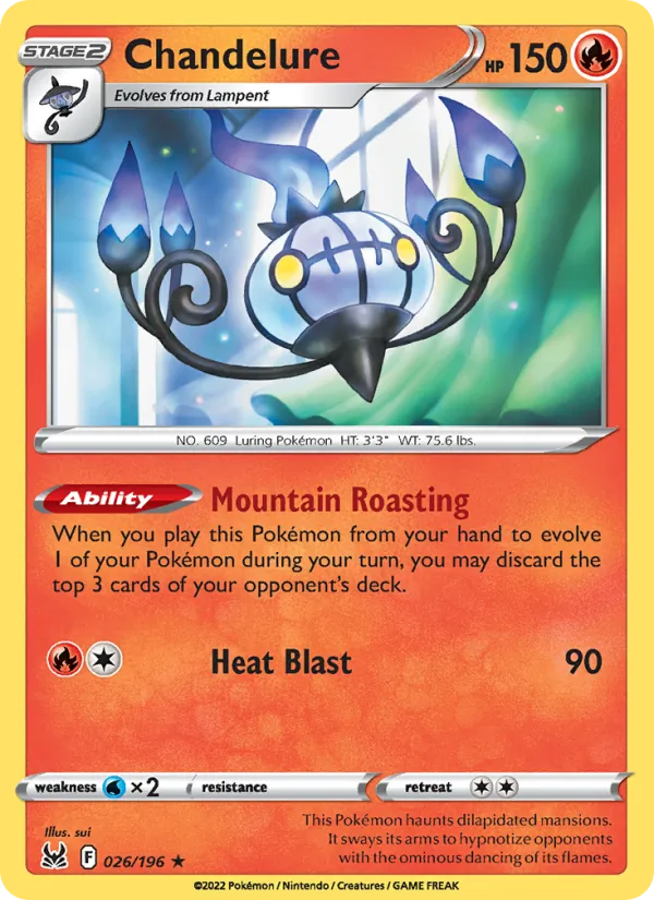 Chandelure #026/196
