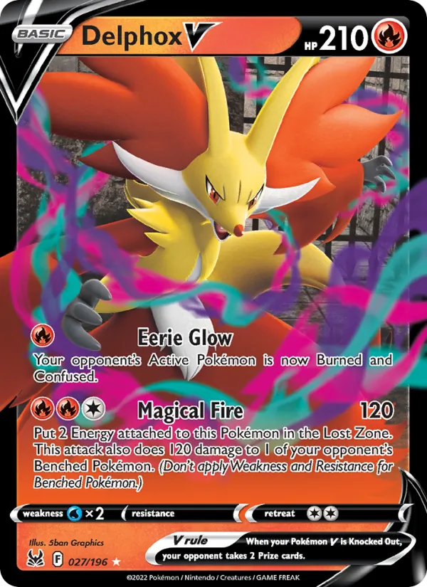 Delphox V #027/196