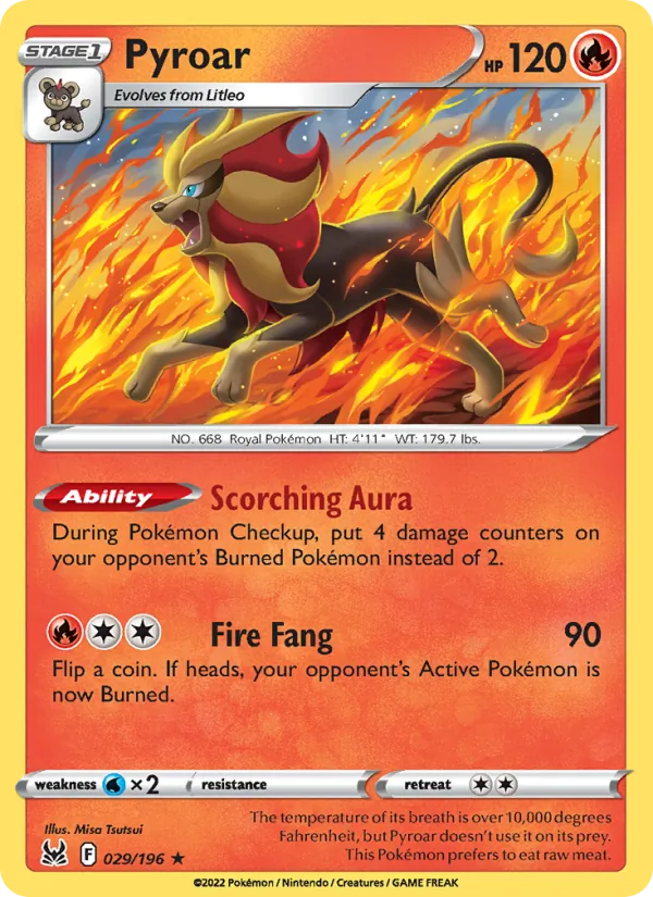Pyroar #029/196