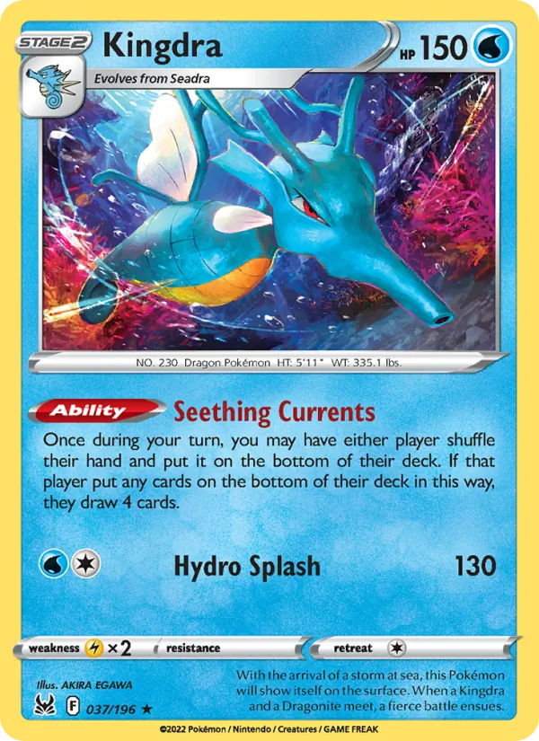 Kingdra #037/196