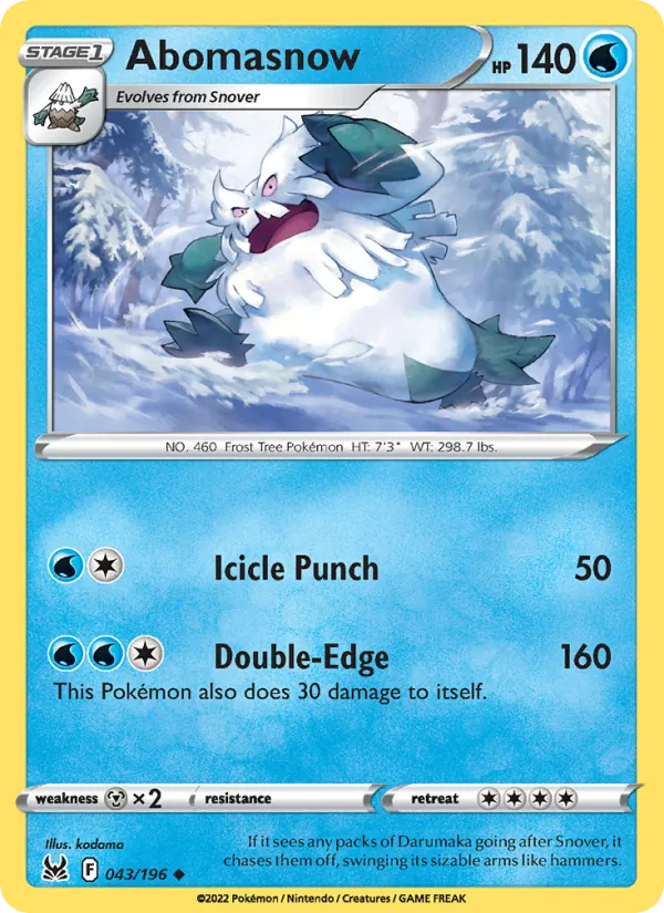 Abomasnow #043/196
