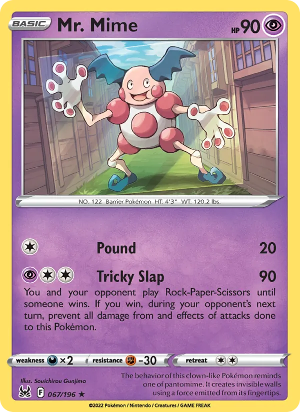 Mr. Mime #067/196