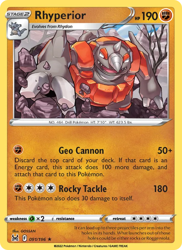 Rhyperior #091/196