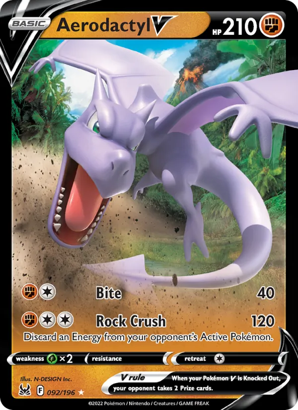 Aerodactyl V #092/196