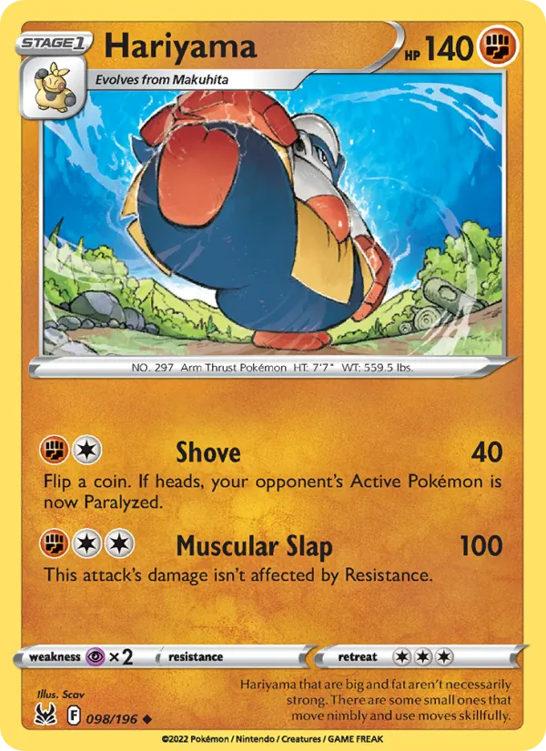Hariyama #098/196