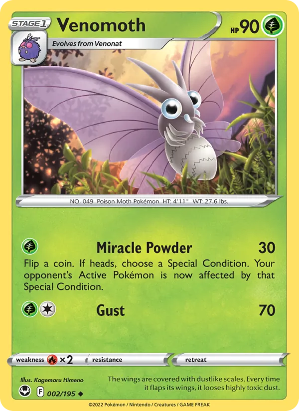 Venomoth #002/195