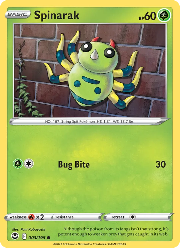 Spinarak #003/195
