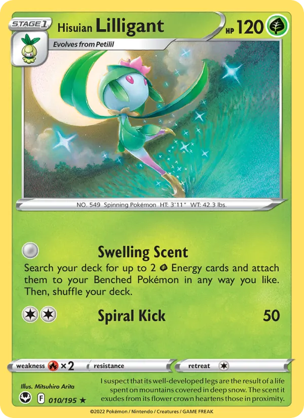 Hisuian Lilligant #010/195