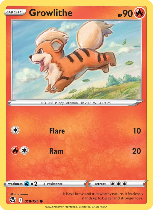Growlithe #019/195