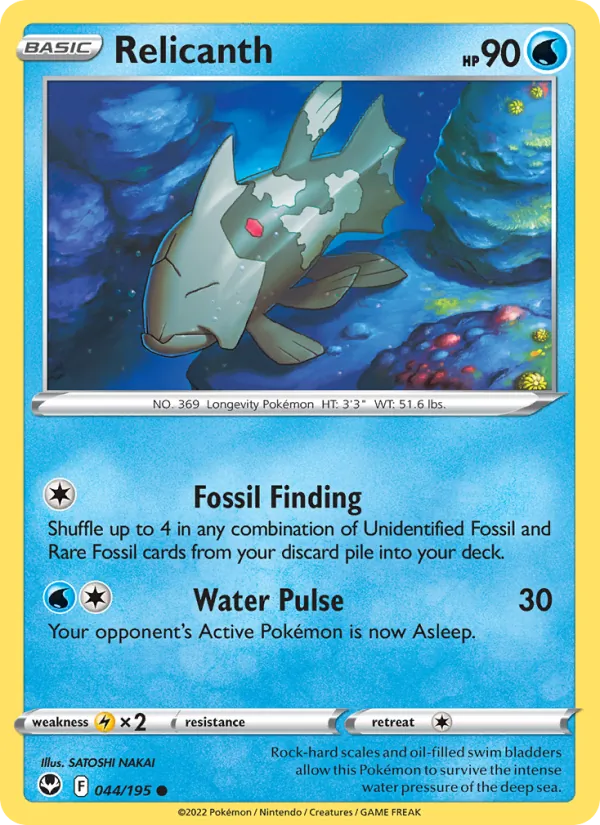 Relicanth #044/195