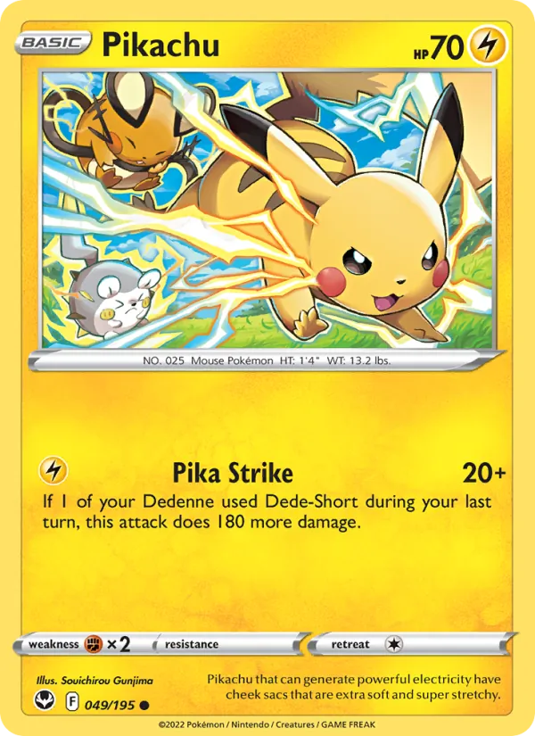 Pikachu #049/195