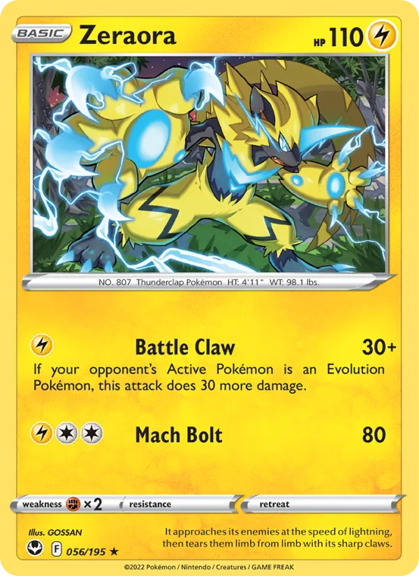 Zeraora #056/195