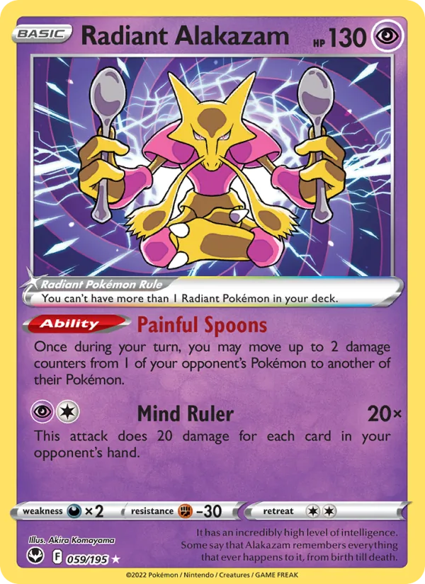 Radiant Alakazam #059/195