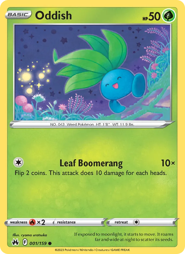 Oddish #001/159