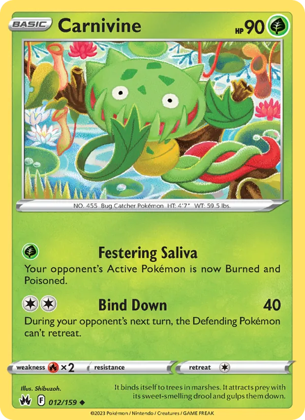 Carnivine #012/159