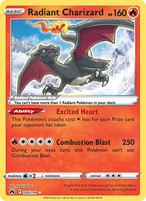 Radiant Charizard #020/159
