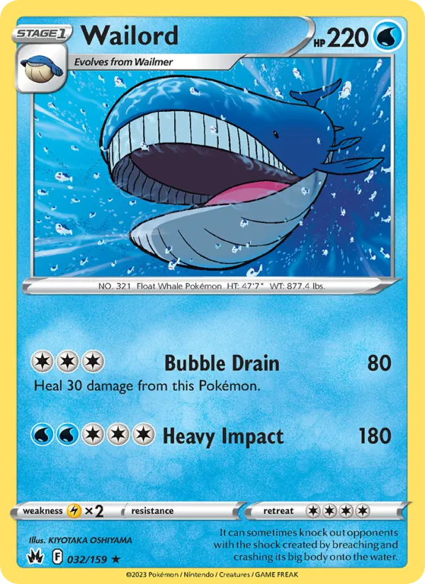 Wailord #032/159
