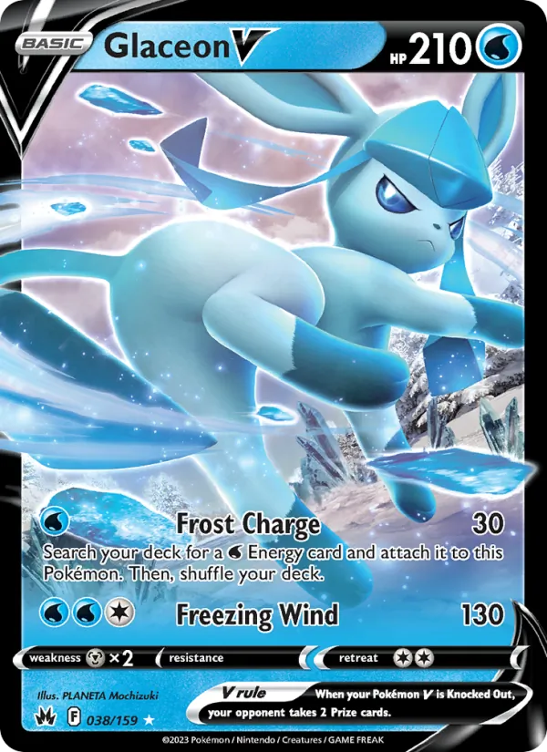 Glaceon V #038/159