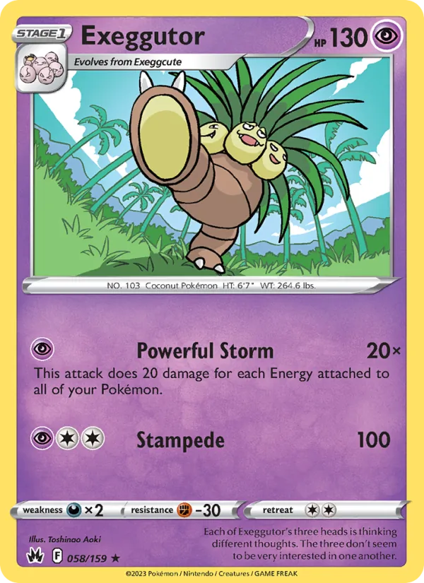 Exeggutor #058/159