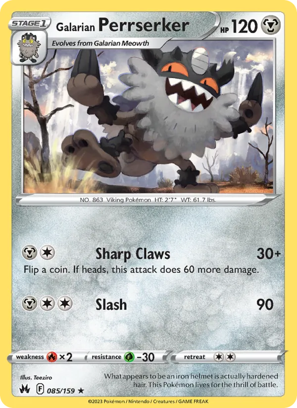 Galarian Perrserker #085/159