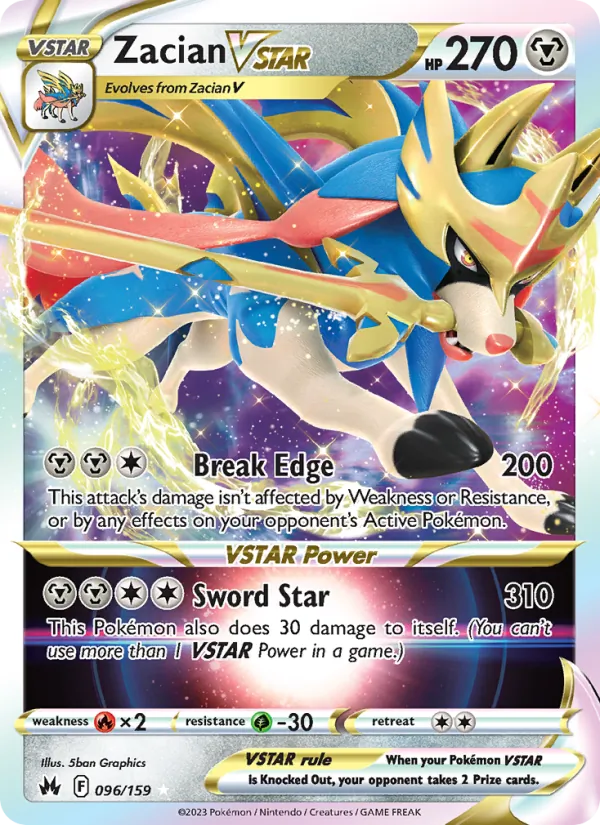 Zacian VSTAR #096/159