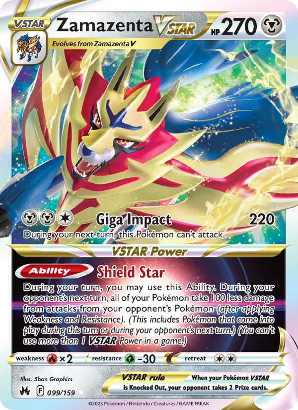 Zamazenta VSTAR #099/159