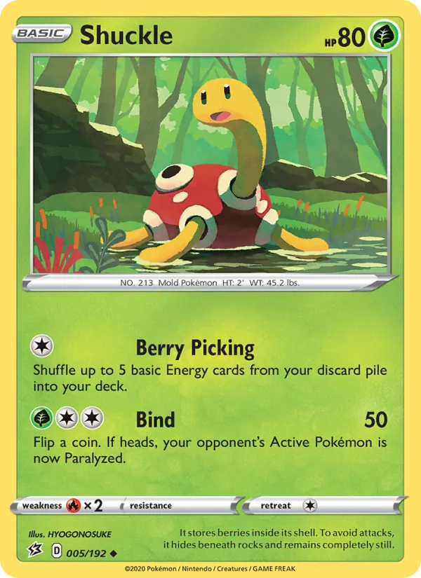 Shuckle #5/192