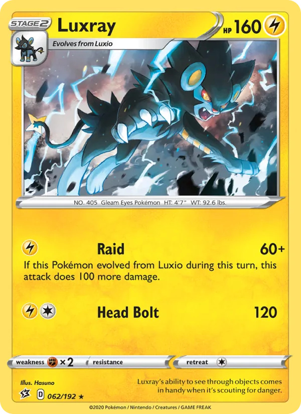 Luxray #62/192