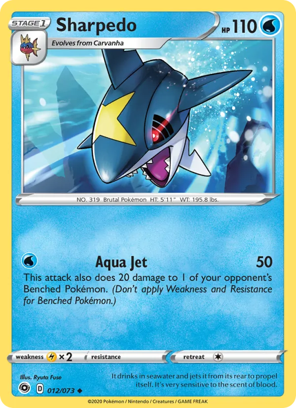 Sharpedo #12/73