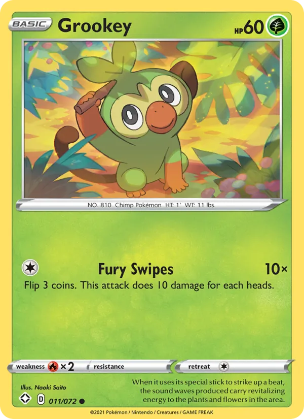 Grookey #11/72