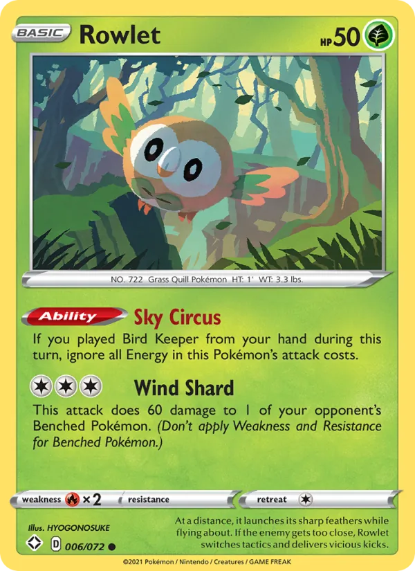 Rowlet #6/72